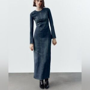Zara denim dress